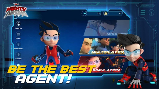 اسکرین شات 4 بازی Ejen Ali: Agents' Arena