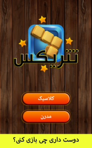 اسکرین شات 1 بازی تتریکس