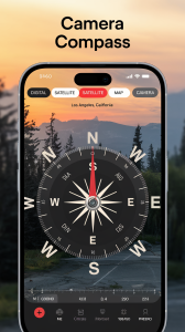 اسکرین شات 1 برنامه Compass app - Accurate Compass