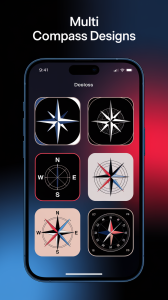 اسکرین شات 4 برنامه Compass app - Accurate Compass