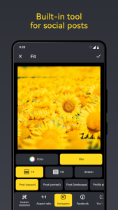 اسکرین شات 3 برنامه Puma: Photo Resizer Compressor