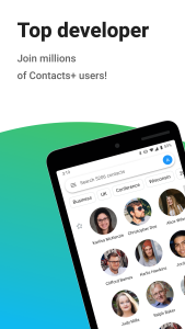 اسکرین شات 1 برنامه Contacts+