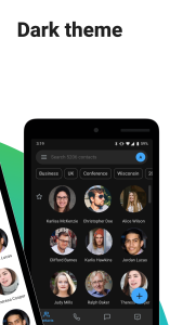 اسکرین شات 2 برنامه Contacts+