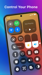 اسکرین شات 1 برنامه Control Center - Simple Panel