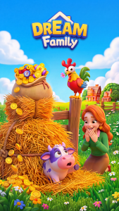 اسکرین شات 1 بازی Dream Family - Match 3 Games