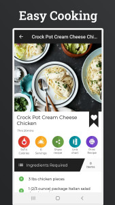 اسکرین شات 2 برنامه Chicken Recipes: Cookbook App