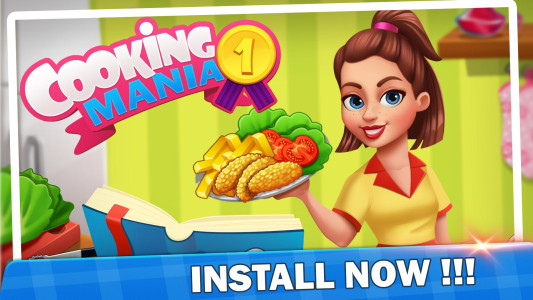 اسکرین شات 5 برنامه Cooking Mania Food Restaurant