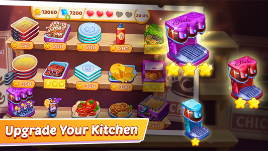 اسکرین شات 6 بازی Cooking Rush - Restaurant Game