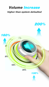 اسکرین شات 1 برنامه Volume Booster, Sound Booster