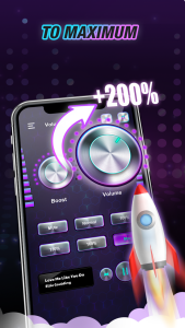 اسکرین شات 3 برنامه Volume Booster-Sound Booster