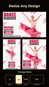 اسکرین شات 5 برنامه Poster Maker – Flyers & Posts