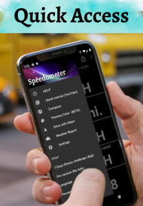 اسکرین شات 6 برنامه GPS Speedometer: Speed Tracker