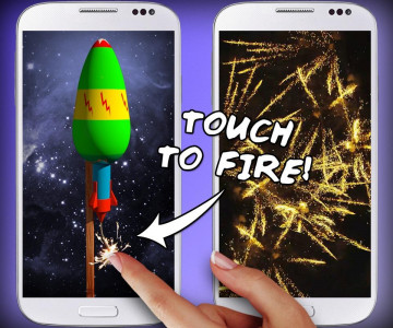 اسکرین شات 1 برنامه Fireworks – simulator