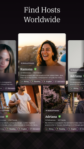 اسکرین شات 3 برنامه Couchsurfing: Stay, Meet, Host