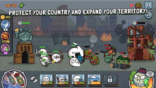 اسکرین شات 1 بازی Balls War: Conquer the World
