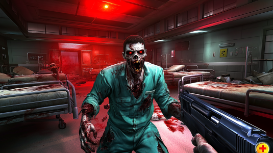 اسکرین شات 3 بازی Zombie Fire 3D: Offline Game