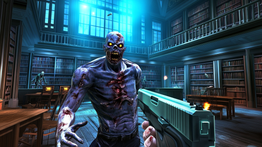 اسکرین شات 6 بازی Zombie Fire 3D: Offline Game
