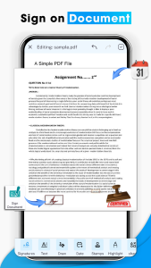 اسکرین شات 5 برنامه Electronic Signature Maker