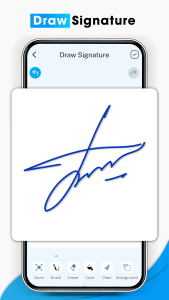 اسکرین شات 6 برنامه Electronic Signature Maker