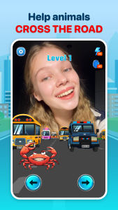 اسکرین شات 1 بازی Crossify: Cross Road Challenge