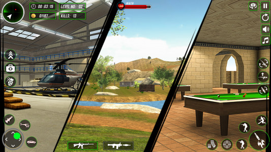 اسکرین شات 3 بازی Fps Gun Shooting Games 3d
