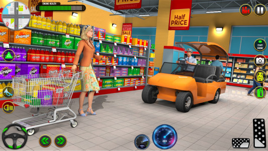 اسکرین شات 5 بازی Taxi Car Driving: Car Games 3d