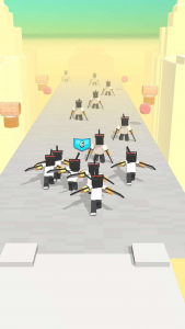 اسکرین شات 3 بازی Merge Run 3D