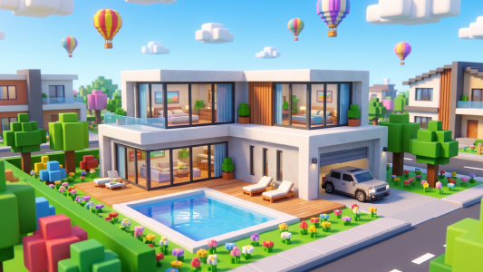 اسکرین شات 1 بازی Master Builder City Explore