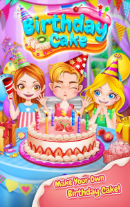اسکرین شات 1 بازی Sweet Birthday Cake Maker