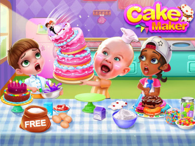 اسکرین شات 6 بازی Cake Maker