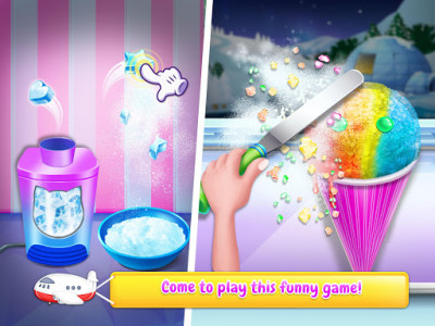 اسکرین شات 7 بازی Rainbow Unicorn Ice Cream Food Maker Cooking Games