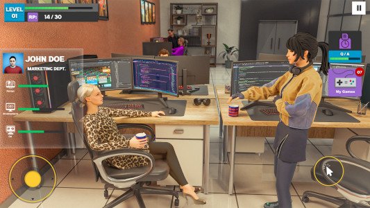اسکرین شات 3 بازی Game Dev Story 3D Simulator