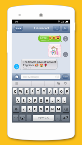 اسکرین شات 1 برنامه Emoji Keyboard 6