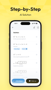 اسکرین شات 4 برنامه UpStudy - Camera Math Solver
