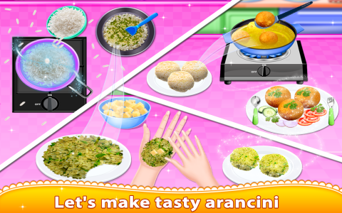 اسکرین شات 3 بازی Italian Food Chef Cook Pizza