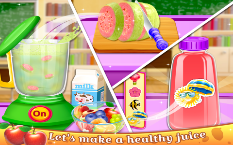 اسکرین شات 2 بازی School Lunchbox Food Maker