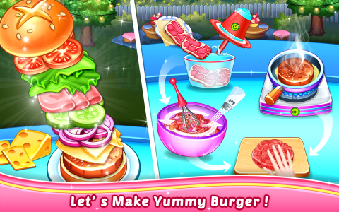اسکرین شات 2 بازی Street Food - Cooking Game