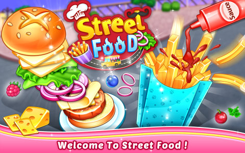 اسکرین شات 1 بازی Street Food - Cooking Game