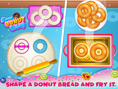 اسکرین شات 2 بازی Sweet Donuts Bakery Game