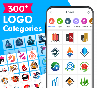 اسکرین شات 7 برنامه Logo Maker and Logo Creator