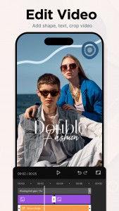 اسکرین شات 1 برنامه MoArt: Story, Reel Maker