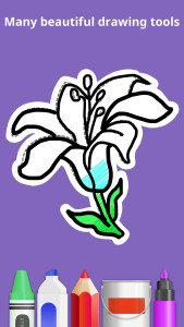 اسکرین شات 6 برنامه How To Draw Flowers