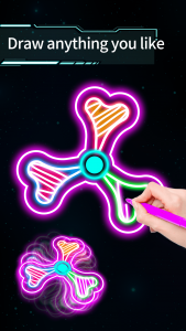 اسکرین شات 5 بازی Draw Finger Spinner