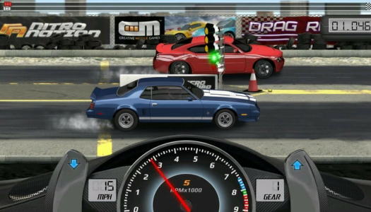 اسکرین شات 1 بازی Drag Racing