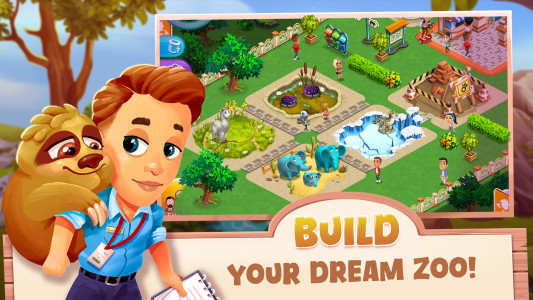اسکرین شات 2 بازی Zoo Craft: Animal Park Tycoon