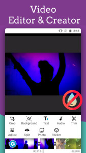 اسکرین شات 1 برنامه Text on Video & Video Editor