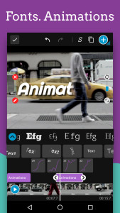 اسکرین شات 3 برنامه Text on Video & Video Editor