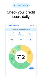 اسکرین شات 2 برنامه Credit Sesame: Grow your score