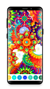 اسکرین شات 3 بازی Paint by Number April Coloring