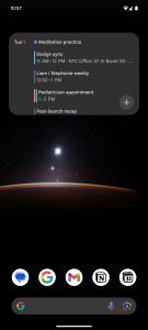 اسکرین شات 2 برنامه Notion Calendar
